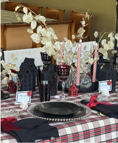 Set 2 Village Christmas