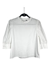 Blusa Mangas Abullonadas
