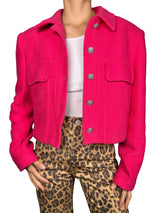 Chaqueta Tweed Corta