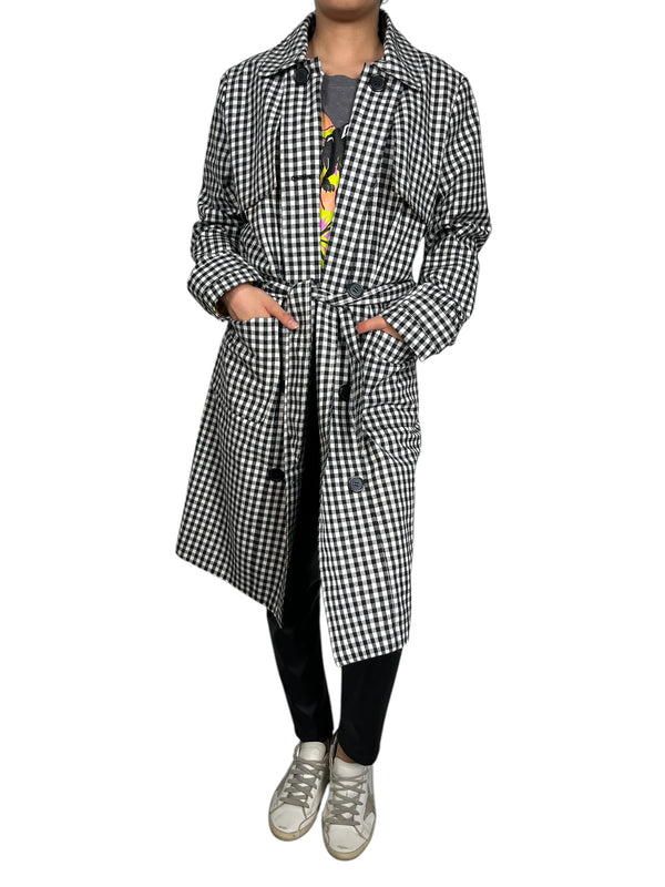 Trench Blanco y Negro