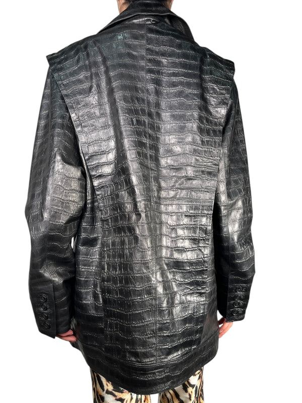 Chaqueta Croc Cuero
