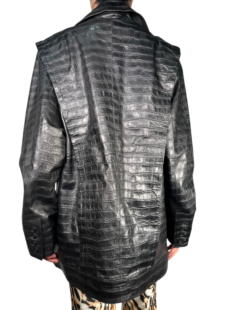 Chaqueta Croc Cuero
