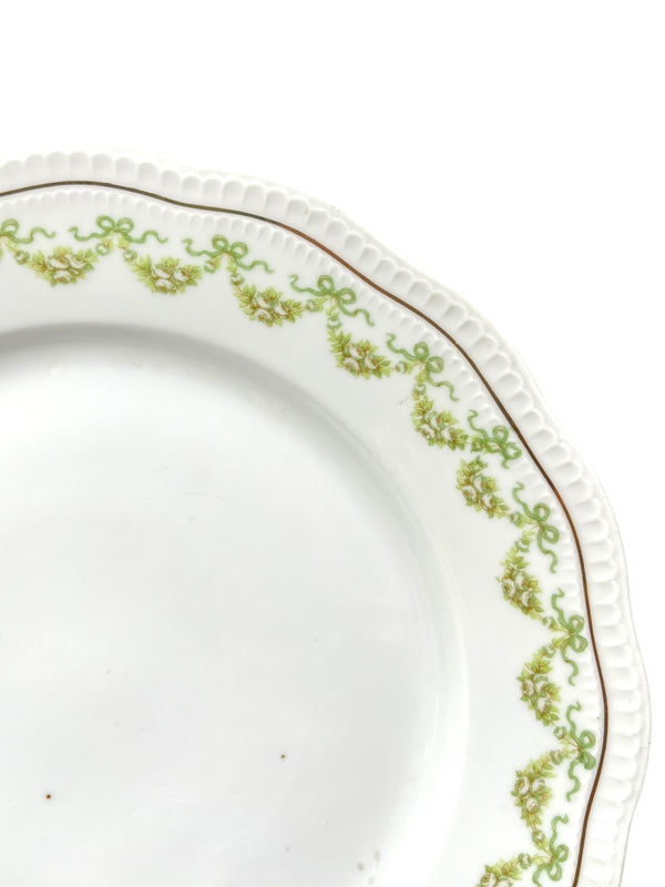 Set 9 platos Borde de Oro