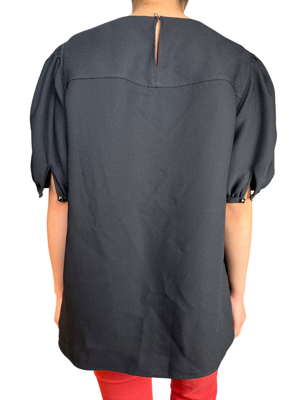 Blusa Mangas Globo