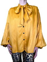 Blusa Lazo Plisada