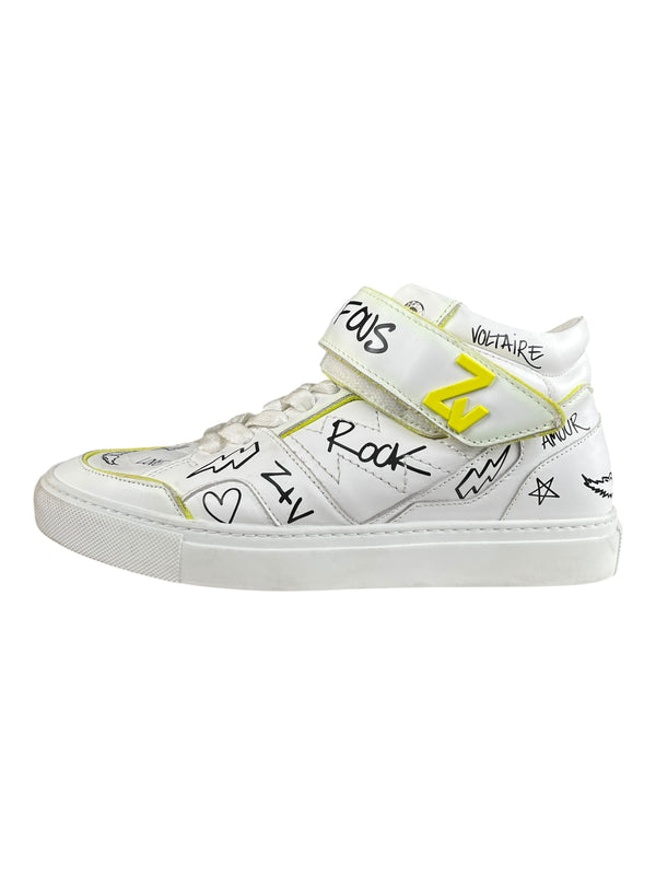 Zapatillas Caña Alta Cuero