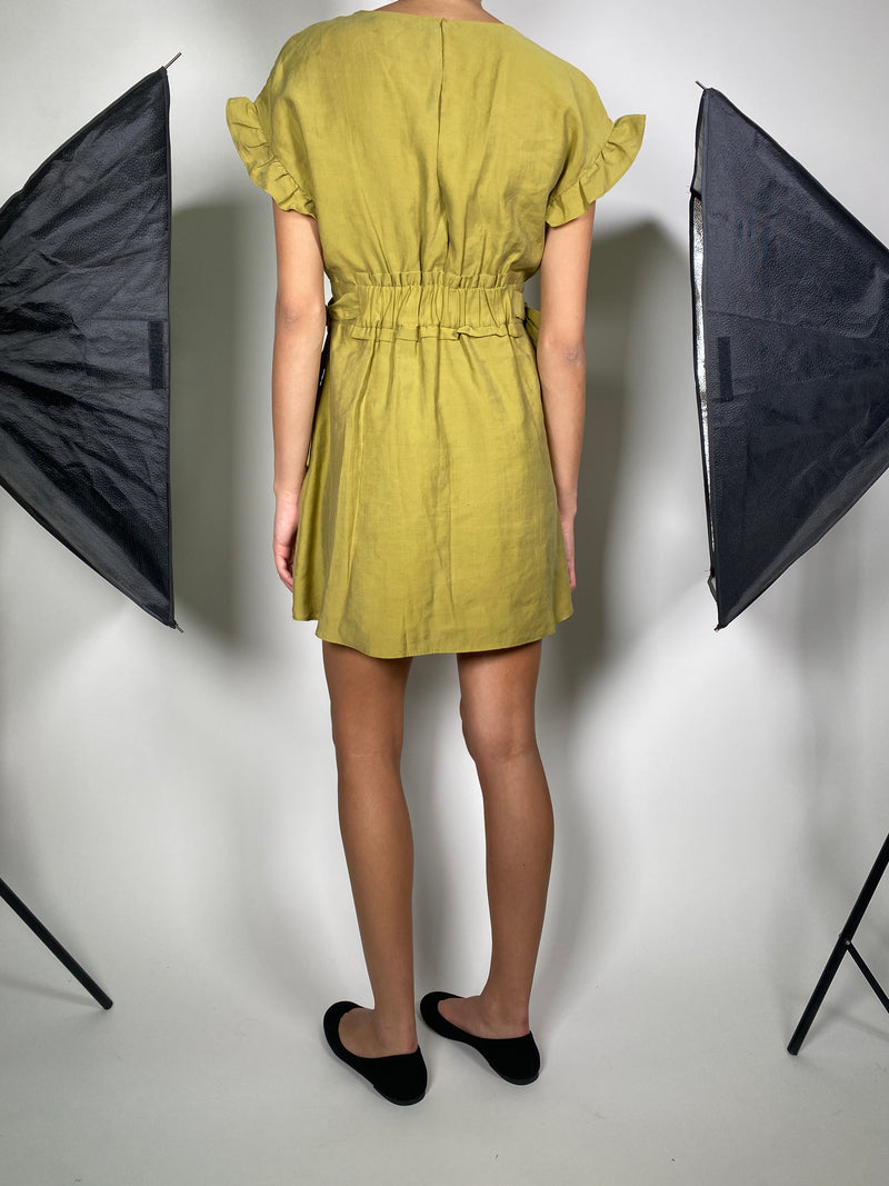 Vestido Mini Verde Olivo