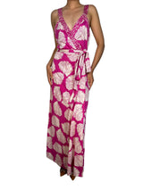 Vestido Wrap Seda