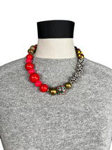 Collar Esferas Multicolor