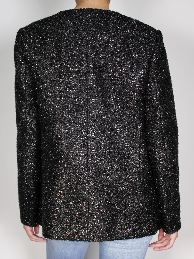 Chaqueta Tipo Blazer Brillante