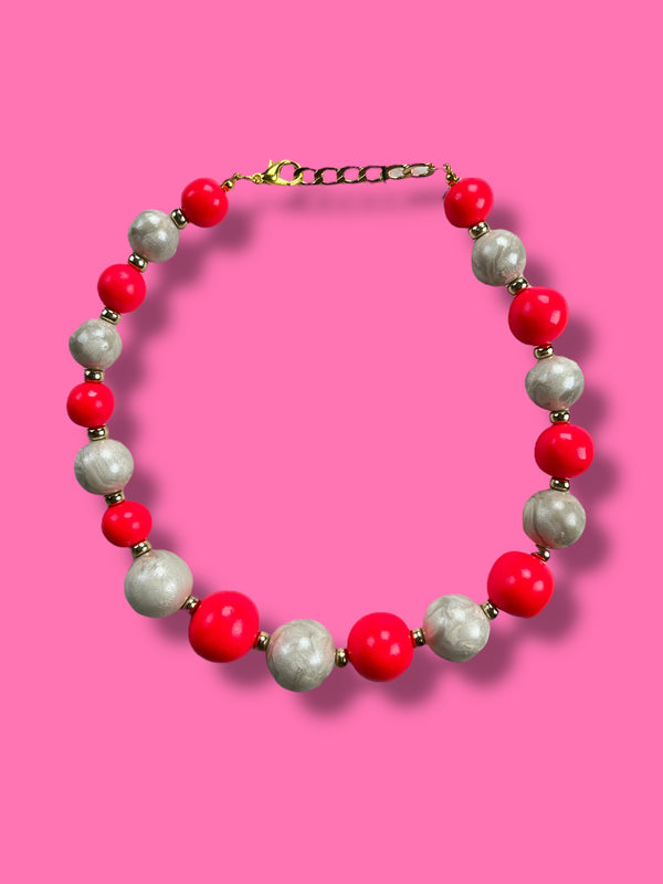 Collar Esferas Multicolor