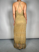 Vestido Fibras Metalizadas