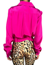 Blusa Seda Manga Larga