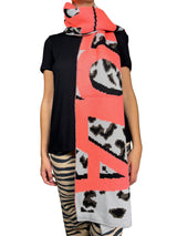 Bufanda Pink Animal Print