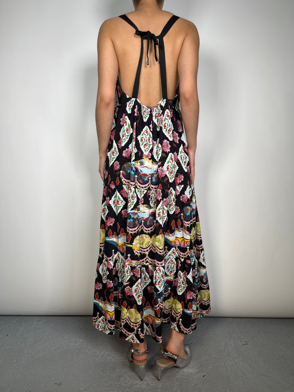 Vestido Viscosa Estampado