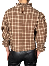 Camisa Cuello Fruncido