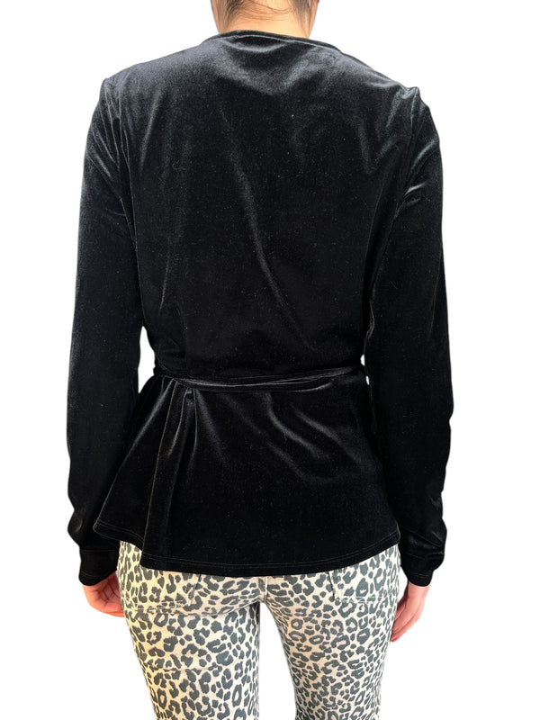 Blusa Wrap Velvet