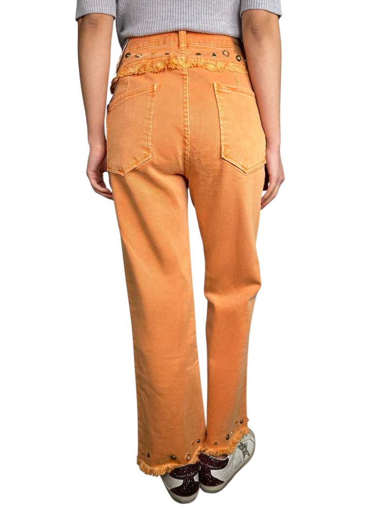 Jeans Flare Tachas