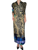 Vestido Animal Mint
