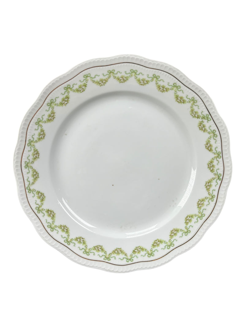 Set 9 platos Borde de Oro