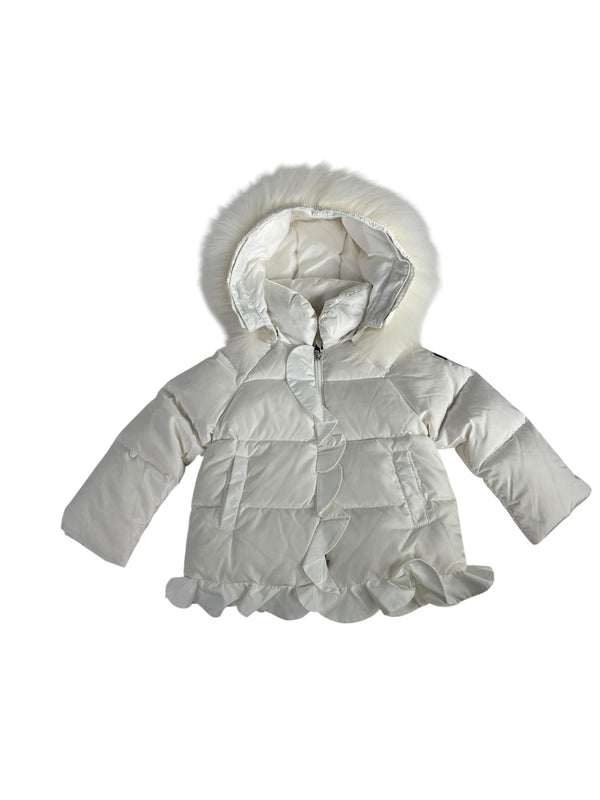 Parka Blanca Capucha