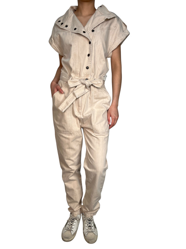 Enterito Denim Bordado