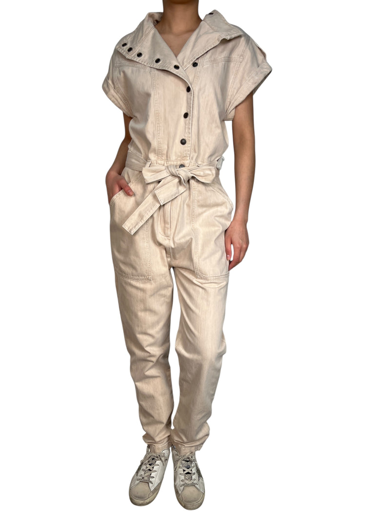 Enterito Denim Bordado