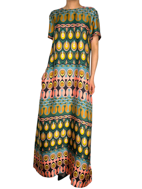 Vestido Swing Seda