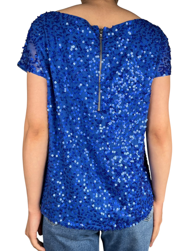 Blusa Seda Lentejuelas