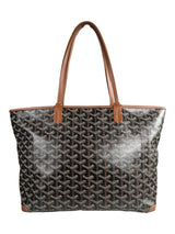 Cartera Goyardine Artois PM Noir Et Nat
