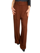 Pantalón con Cinturón Lana Merino