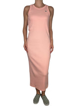 Vestido Maxi Rib Rosado