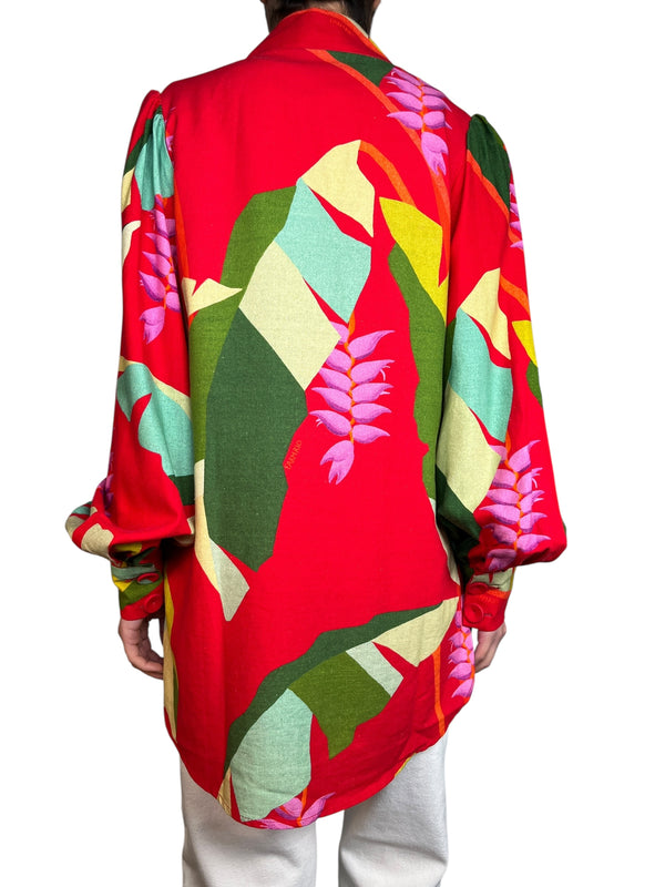 Blusa Lino Estampado