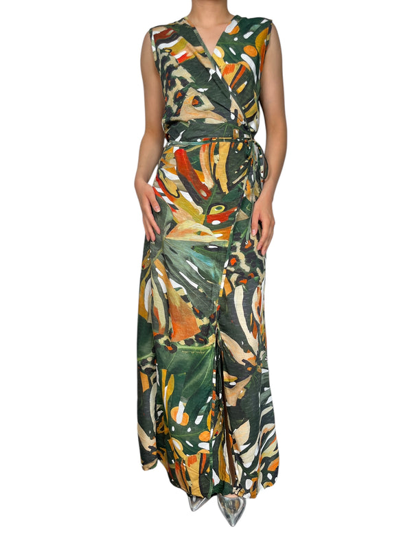 Vestido Wrap Viscosa