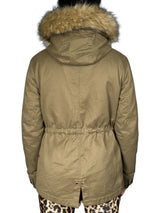 Chaqueta Cuello Piel Sintética