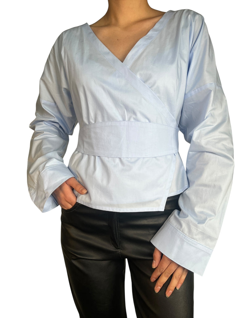 Blusa Doca Celeste