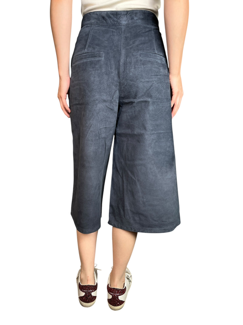 Pantalón Capri Cuero 
