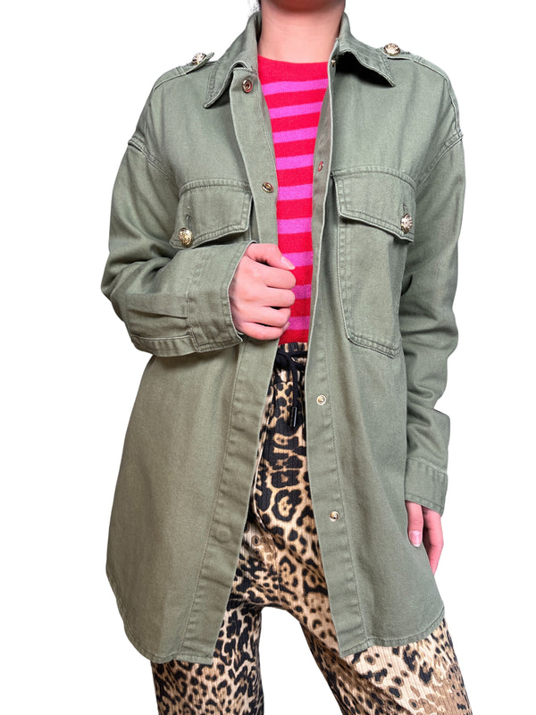 Sobrecamisa Verde Militar