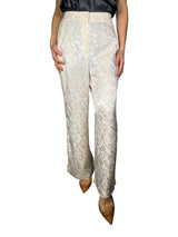 Pantalón Wide Leg Jacquard
