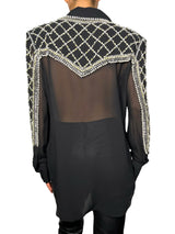 Blusa Seda Balmain x H&M