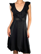Vestido Mini Negro Estrellas