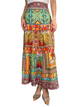 Falda Estampada Multicolor