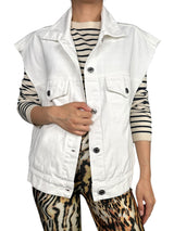 Chaqueta Denim Sin Mangas