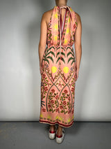 Vestido Viscosa Flores