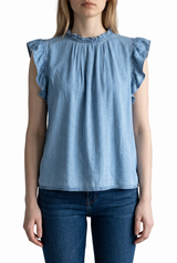 Blusa Lucin Tencel Plus Size