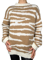 Sweater Estampado de Cebra