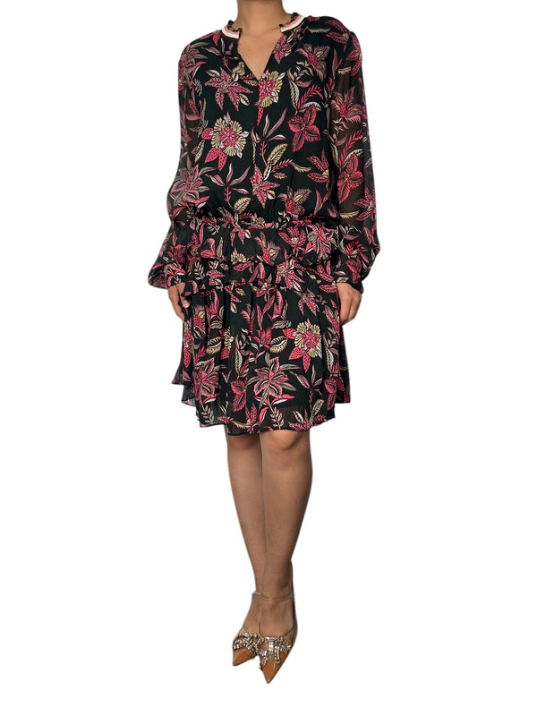 Vestido Viscosa Flores