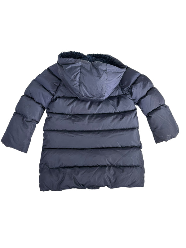 Parka Azul Capucha