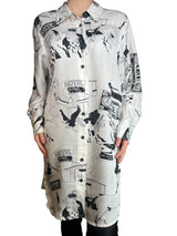 Blusa Viscosa Maxi