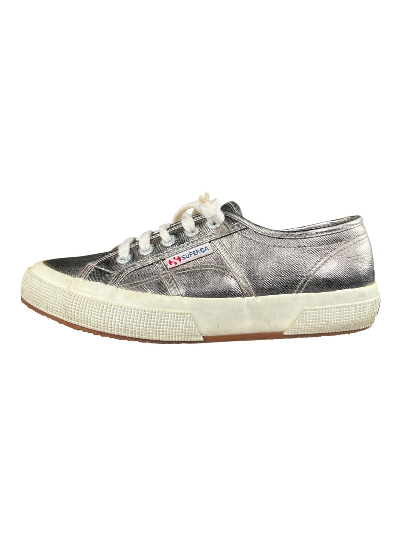 Zapatillas Plateadas